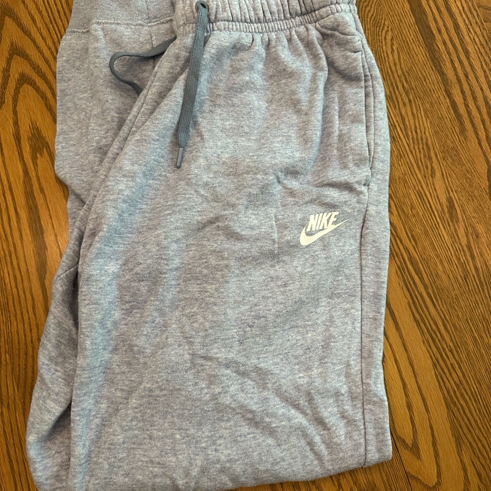 Nike light purple Sweatpants Elastic Waistband Fleece